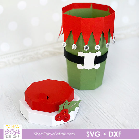 Elf Coffee Cup Gift Box