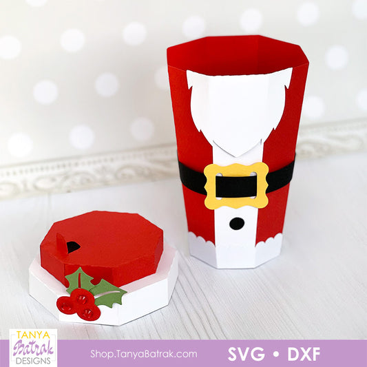Santa Coffee Cup Gift Box