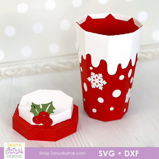 Christmas Coffee Cup Gift Box