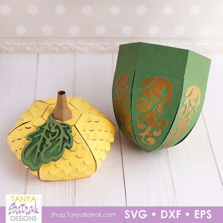 3D Paper Acorn