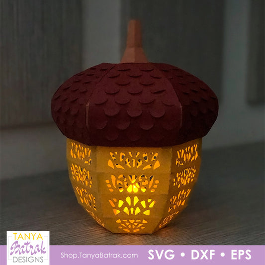 3D Acorn Lantern