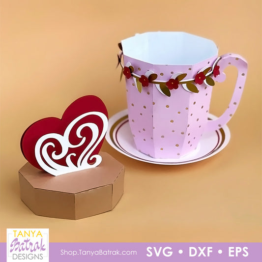 Mug Gift Box With a Lid