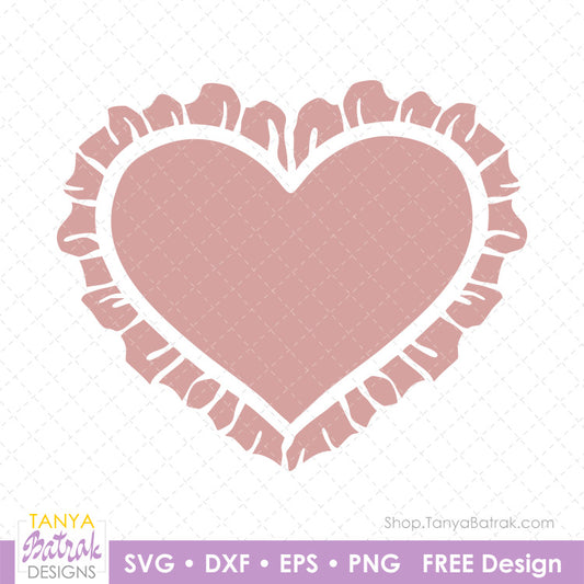 Coquette Heart (Free SVG)