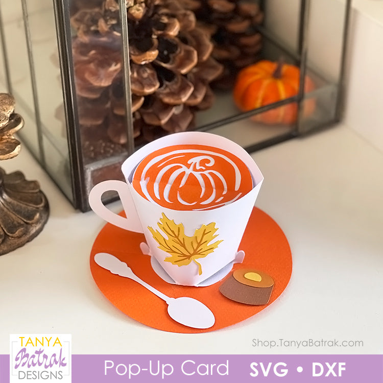 Pop-Up Coffee Cup Card