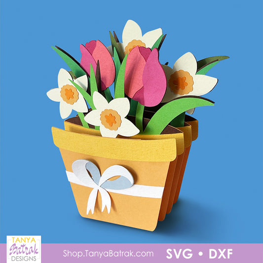 Flower Box Box Card