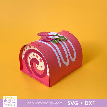Swiss Roll Gift Box