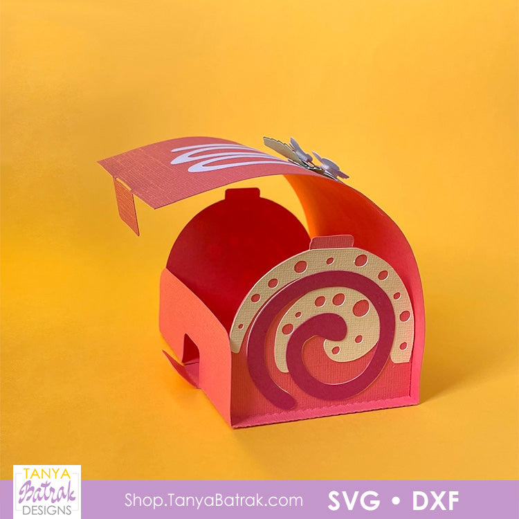 Swiss Roll Gift Box
