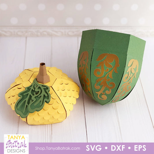 3D Paper Acorn
