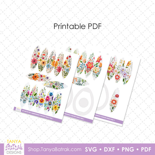 3D Easter Egg With Embroidered Patterns