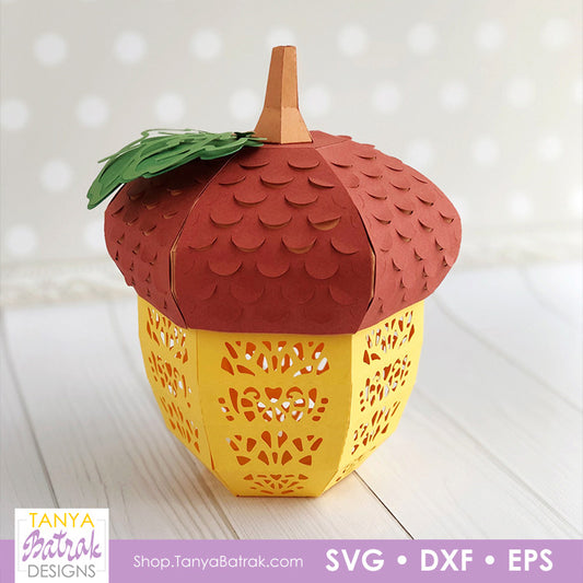 3D Acorn Lantern