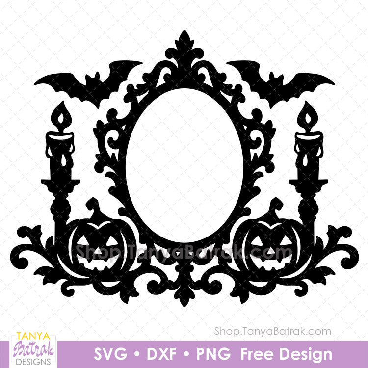 Vintage mirror frame