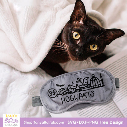 Wizard School (Free SVG)