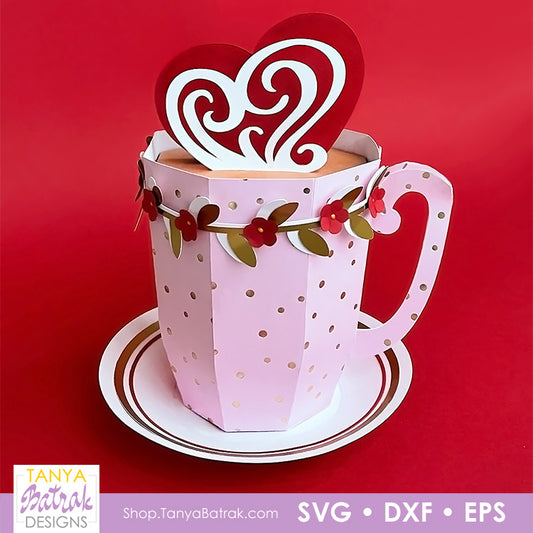 Mug Gift Box With a Lid