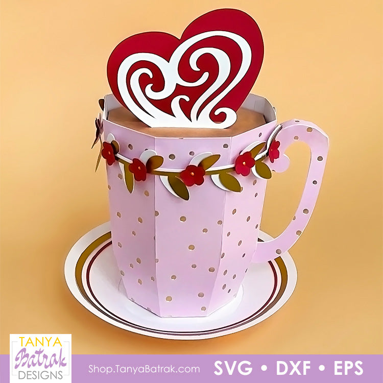 Mug Gift Box With a Lid