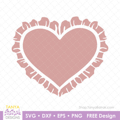 Coquette Heart (Free SVG)