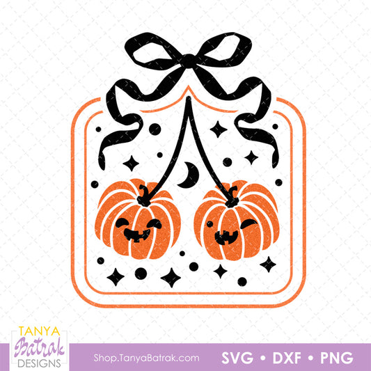 Halloween Pumpkin Cherries