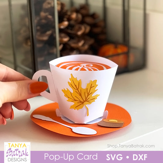 Pop-Up Coffee Cup Card