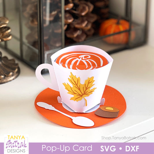 Pop-Up Coffee Cup Card