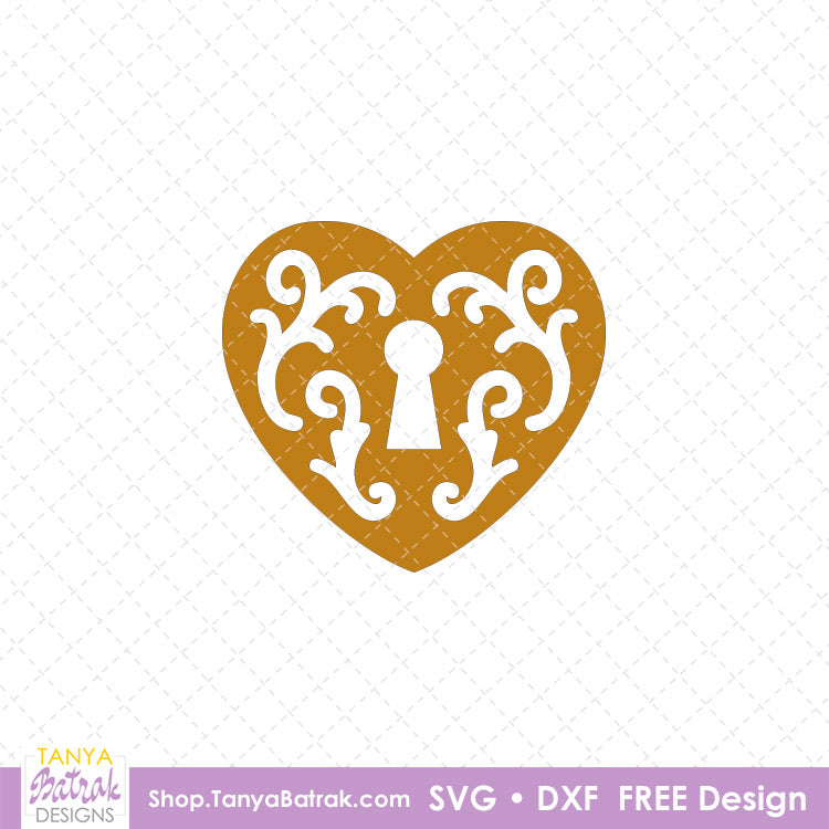 Vintage Keyhole (Free SVG)