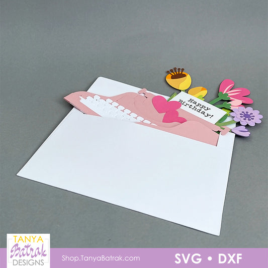 Typewriter Box Card